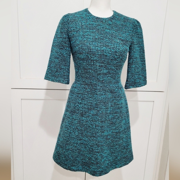 Alice + Olivia Dresses & Skirts - Alice + Olivia Glenys Aqua Teal Mini Dress w/Pockets | Size Medium
